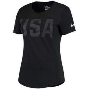 Nike US Olympic team reflective t shirt M